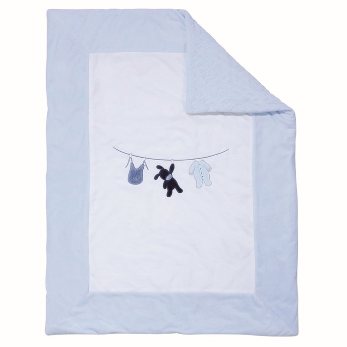 Плед Nattou Alex &amp; Bibou «Ослик» и «Кролик» 75 x 100 см, 321426