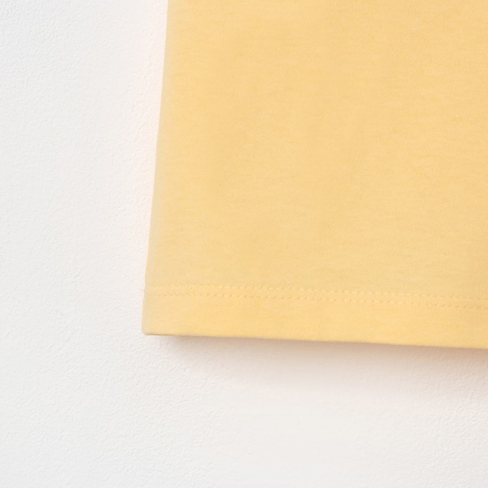 Футболка детская KAFTAN " Smile", р-р 30 (98-104см) 3-4 лет, желтый