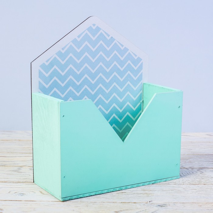 Кашпо-конверт, зиг-заг, 22 × 18 × 8 см