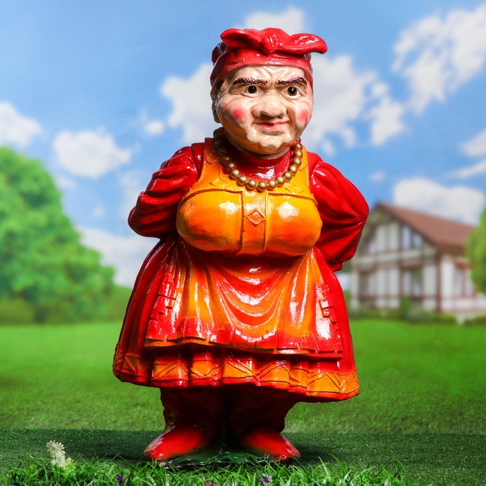 Садовая фигура "Бабка Петровна"