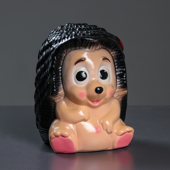 Фигура "Ежик сидя" 15х15х20см