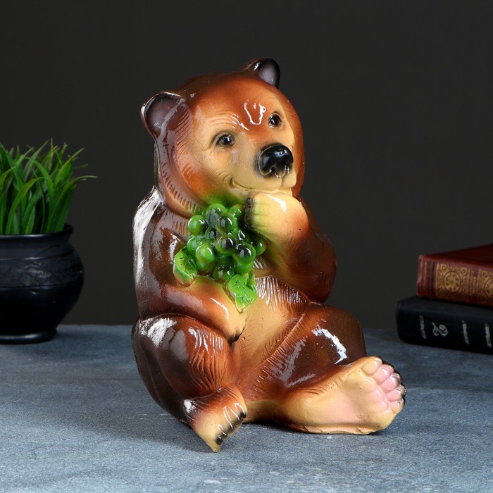 Копилка "Медведь сидя малый" 15х15х23см