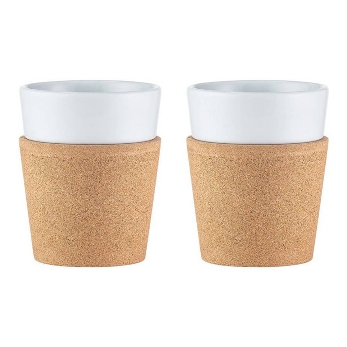 Набор кружек BISTRO с пробковым ободком, 300 мл, 2 шт