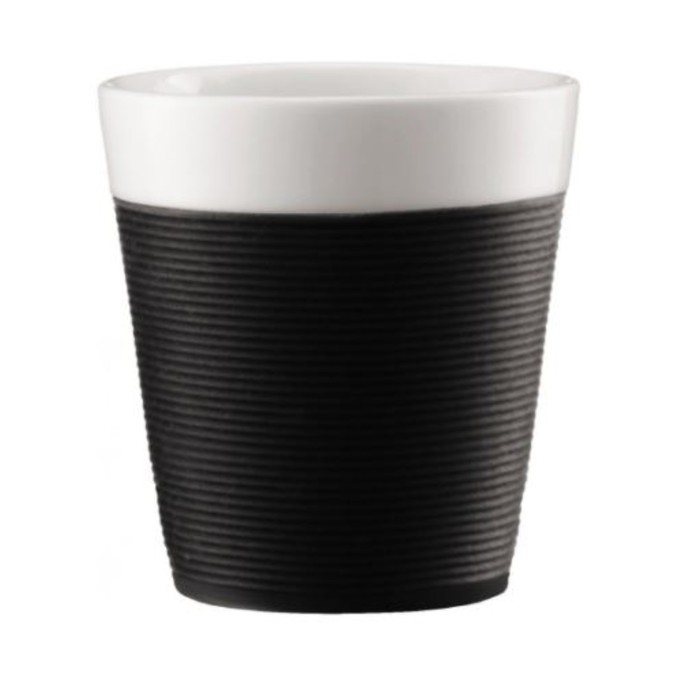 Набор кружек Pavina с силиконовым ободком, 170 мл, 2 шт