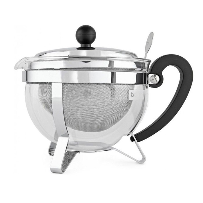 Чайник заварочный с фильтром Chambord 1 л, хром