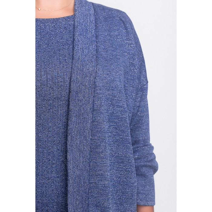 Комплект (топ+кардиган) женский, размер 56