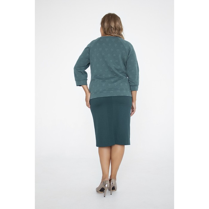 Комплект (юбка+свитшот) женский, размер 58