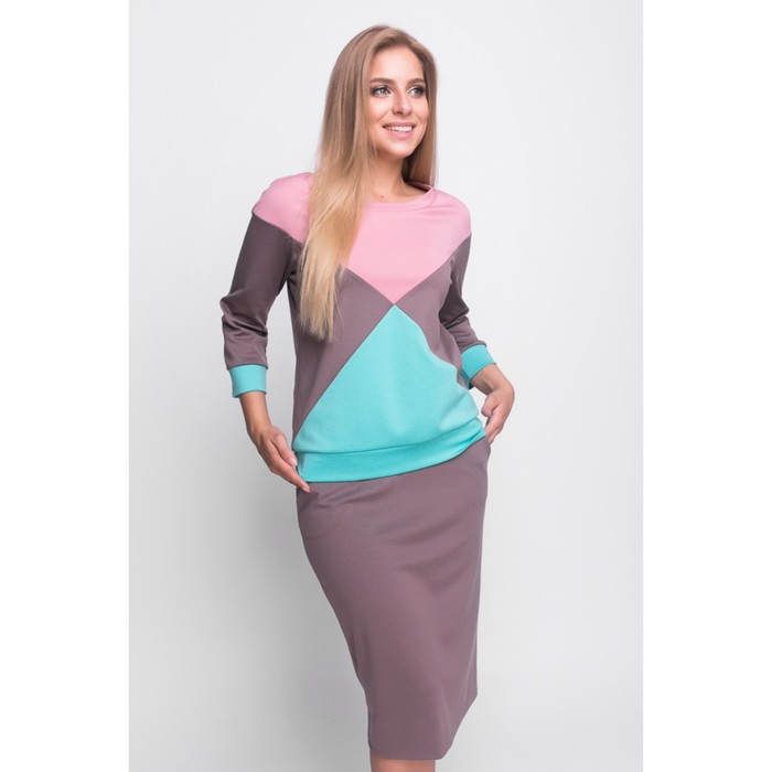 Комплект (юбка+свитшот) женский, размер 48