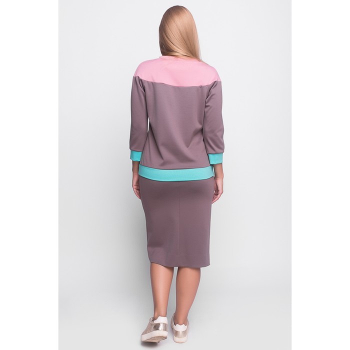 Комплект (юбка+свитшот) женский, размер 48