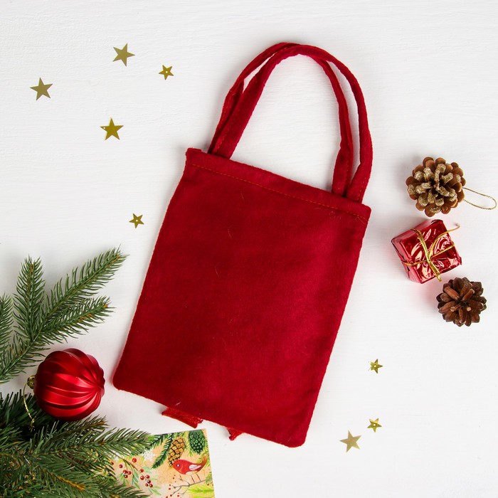 Сумочка "Снеговик" объёмный, размер 16 х 20,5 см