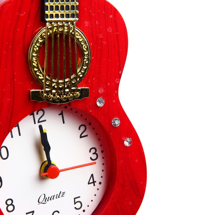 Будильник серия Музыка. Гитара/Скрипка 8,5*21,5см УЦЕНКА