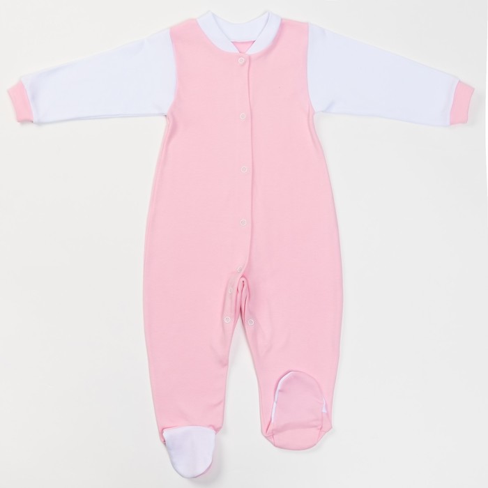 Комбинезон детский, 03402-15, цвет розовый, рост 74 см