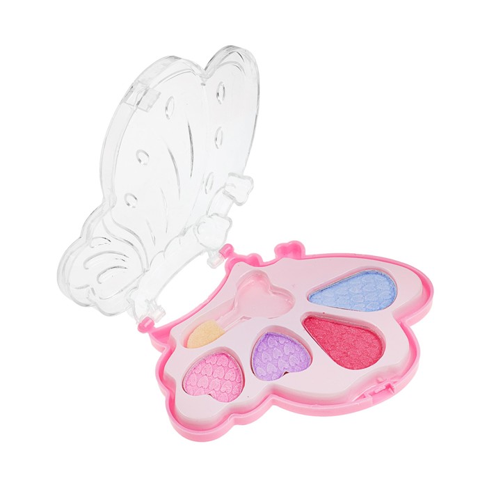 Набор косметики для девочки "Бабочка" тени 4 цвета по 1 гр+ аппликатор