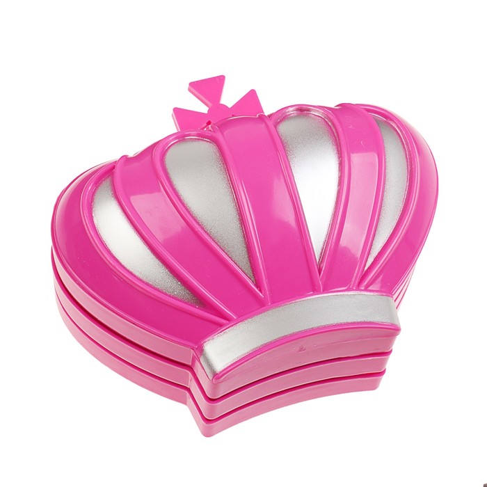 Набор косметики для девочки тени 12,5 гр, блеск для губ 0,5 гр, помада 0,8 гр, 2 аппликатора