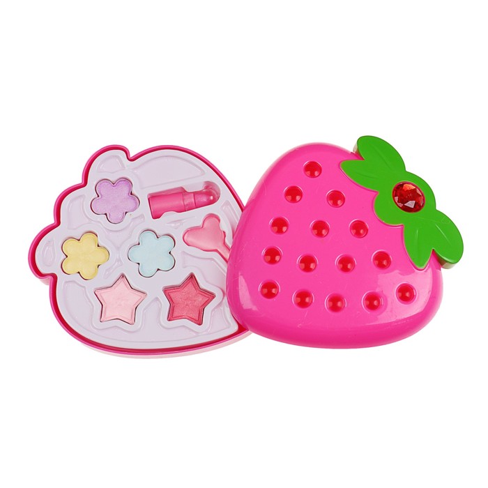 Набор косметики для девочки тени 5 гр, помада 0,8 гр, аппликатор