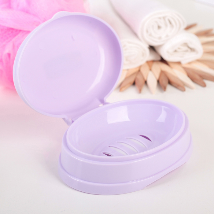 Мыльница 13,5х,5х4,5, цвет МИКС