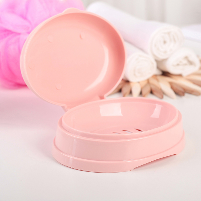 Мыльница 13,5х,5х4,5, цвет МИКС