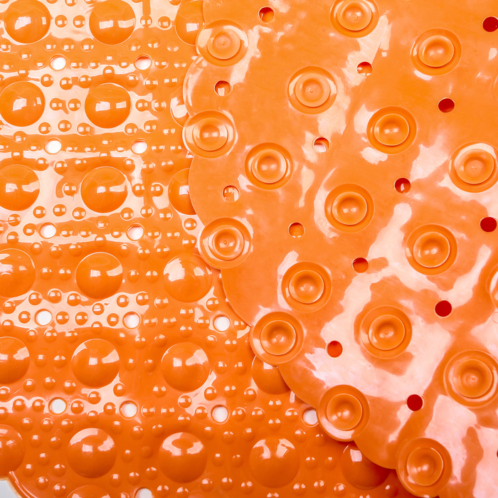 Коврик для ванны "Пупырчатый"38х66 см, цвет МИКС