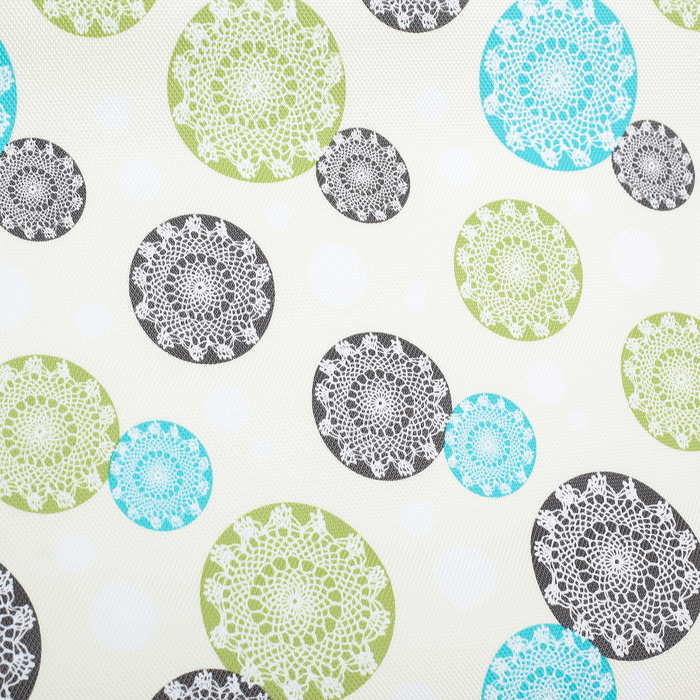 Коврик противоскользящий "Гамма" 45х100 см, цвет серо-голубой