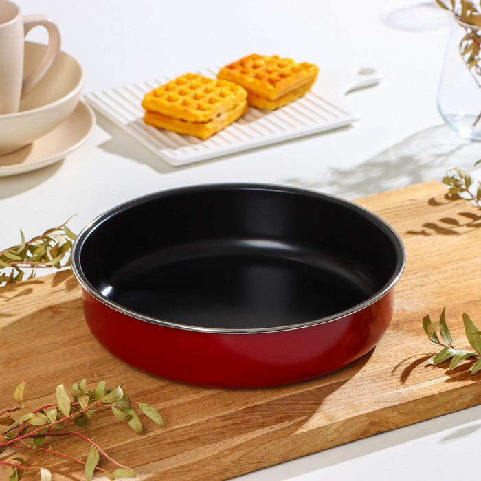 Форма для выпечки 24 см "Круг.Ренард", антипригарное покрытие