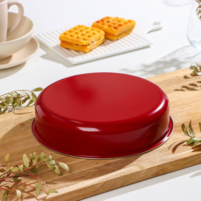 Форма для выпечки 24 см "Круг.Ренард", антипригарное покрытие