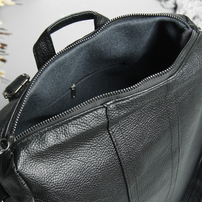 Рюкзак молодёжный, 2 отдела на молниях, 4 наружных кармана, МИКС