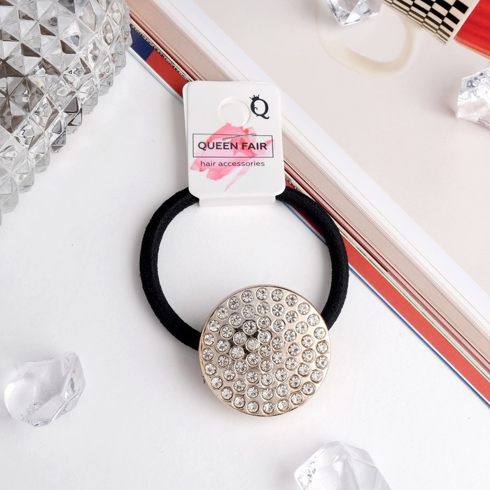 Резинка для волос "Отражение" (цена за штуку) круг