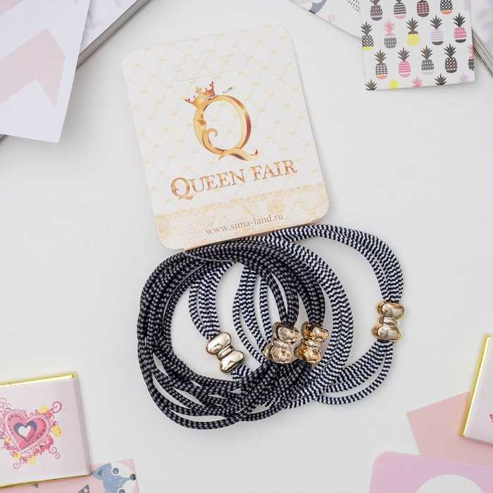 Резинка для волос "Вилион" (цена за штуку) бантик