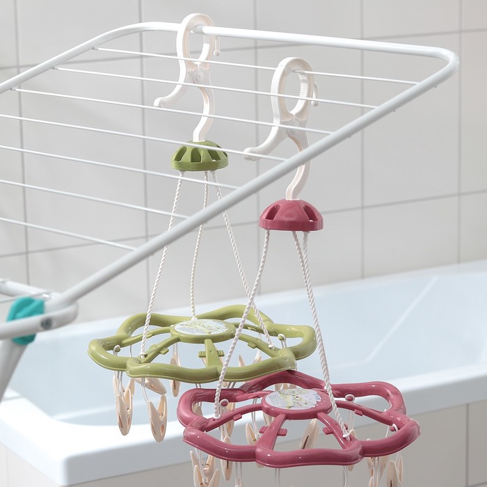 Подвесная сушилка "Карусель" цвет МИКС