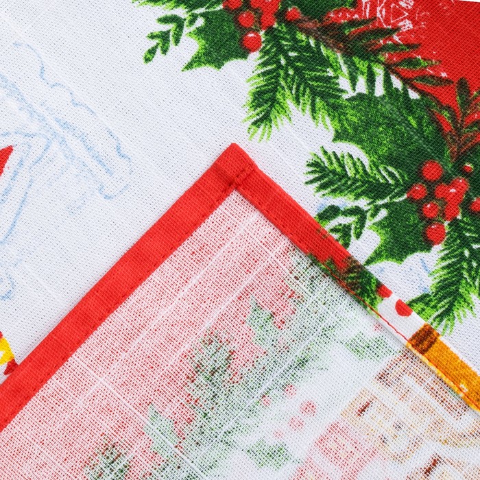 Фартук "Волшебный город" 70х75 см, 100% хлопок, 164 г/м2