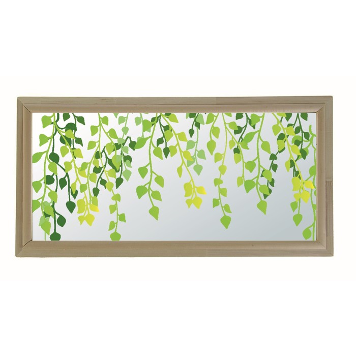 Окно глухое, 30х60 см, "Декор 2", двойной стеклопакет, "Добропаровъ"