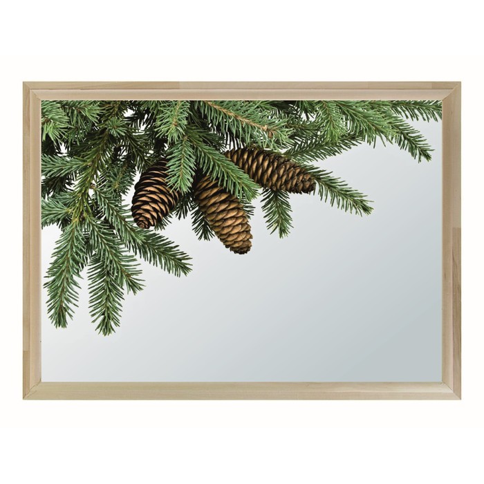 Окно глухое, 50х70 см, "Декор 3", двойной стеклопакет, "Добропаровъ"