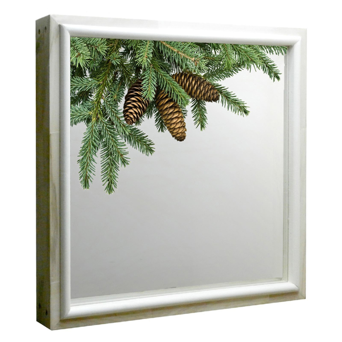 Окно глухое, 70х70 см, "Декор 3", двойной стеклопакет, "Добропаровъ"