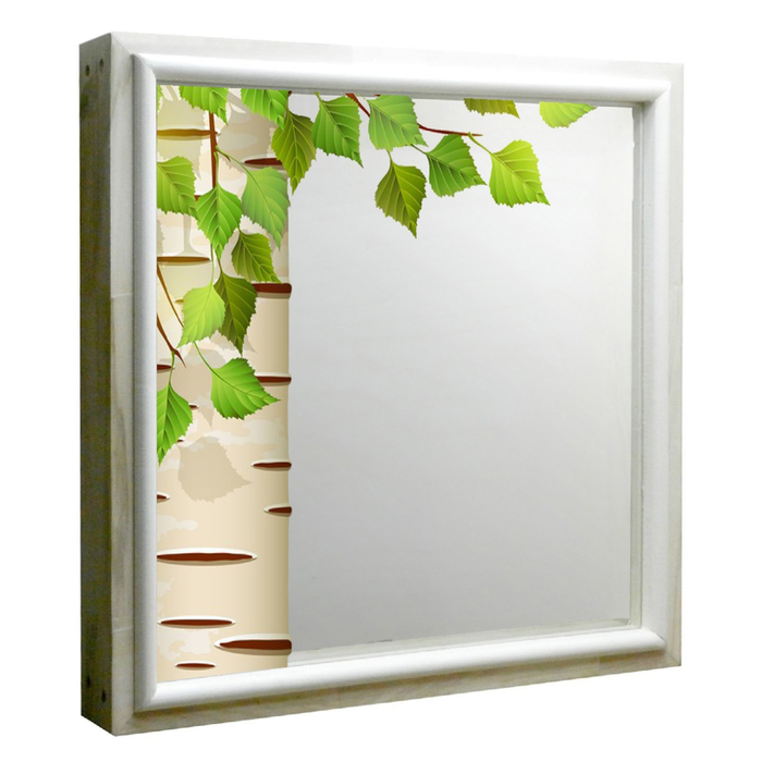 Окно глухое, 80х80 см, "Декор 4", двойной стеклопакет, "Добропаровъ"