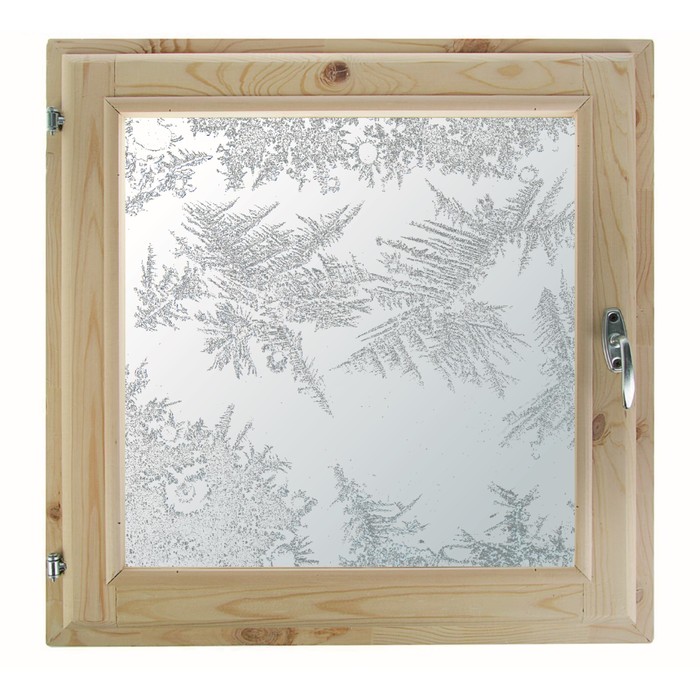 Окно 50х70 см, "Декор 5", двойной стеклопакет, уплотнитель, хвоя, "Добропаровъ"