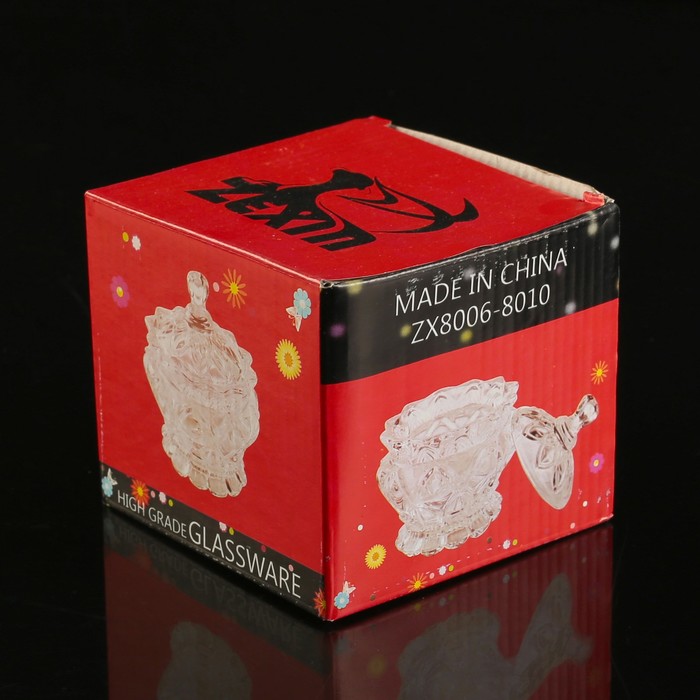 Сахарница "Приданое" 170мл 9,3х9,3х10,5 см