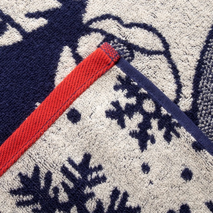 Полотенце махровое "Gift bag" ПЛ-2602-3502, синий 50х90 см хл100% 420 гр/м