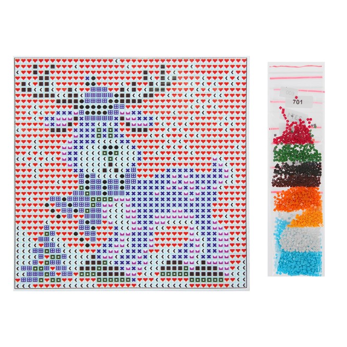 Картина стразами "Оленёнок"