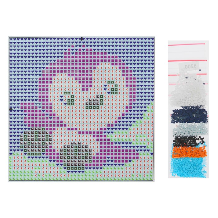 Картина стразами "Пингвинёнок"