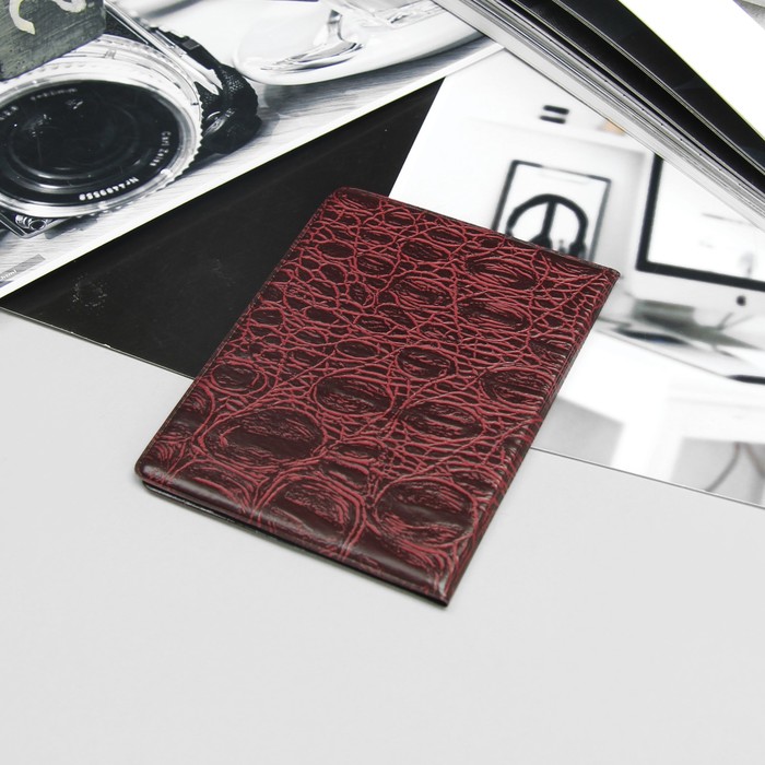 Обложка для пенсионного удостоверения, тиснение, МИКС