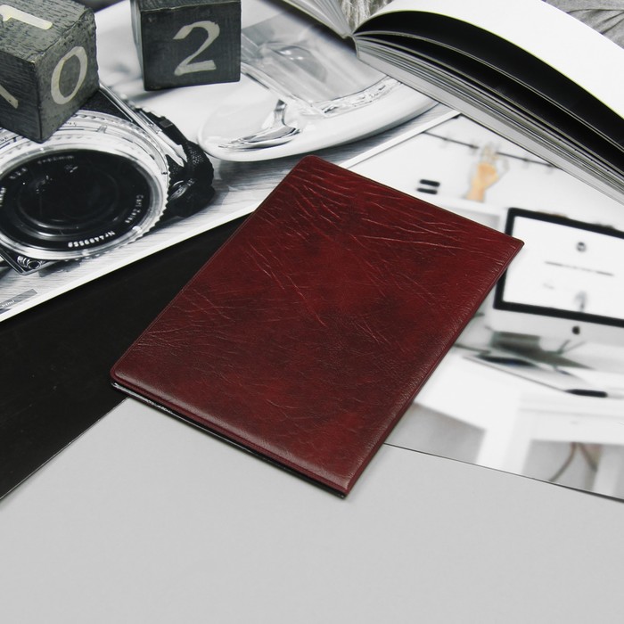 Обложка для военного билета, герб, тиснение, МИКС