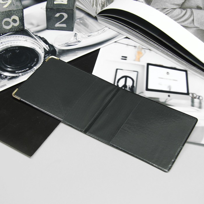 Обложка для студенческого билета, тиснение, 2 уголка, МИКС