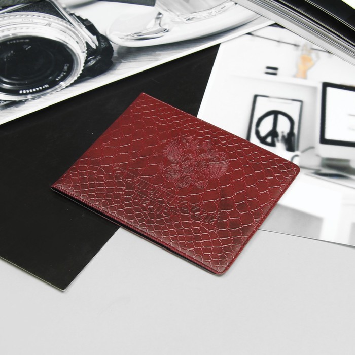 Обложка для студенческого билета, тиснение, МИКС