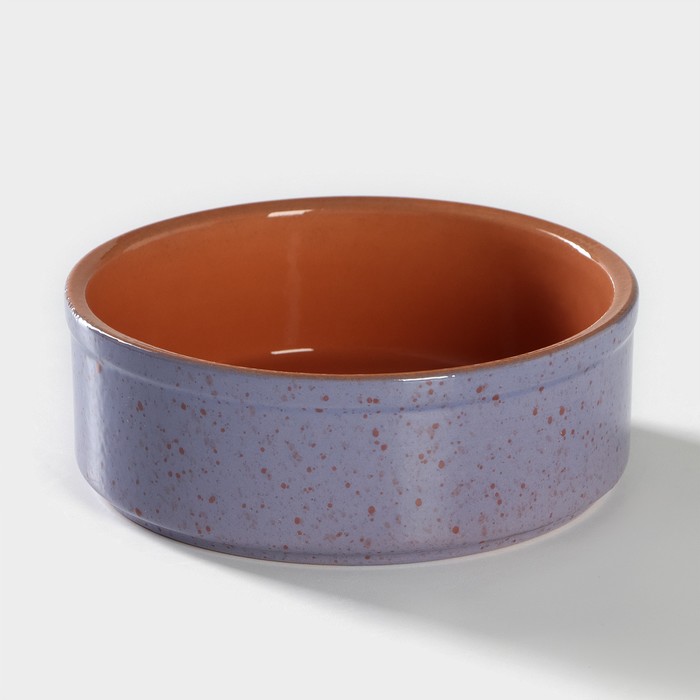 Форма для запекания ColorLife, 500 мл, цвет сиреневый форма для запекания walmer iron black 500 мл керамика