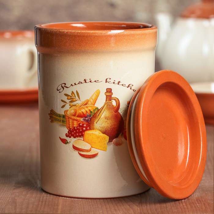 Банка для хранения продуктов d=11 см, h=15,5 см