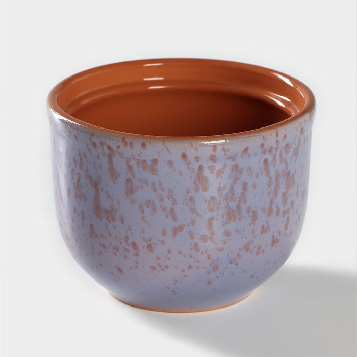 Горшочек "Ломоносовский" 0,7 л цвет сиреневый