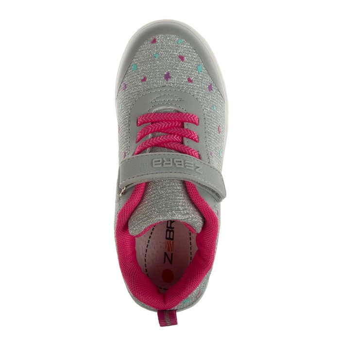 Полуботинки дошкольные кроссовые арт. 12657-10 (серый) (р. 28)