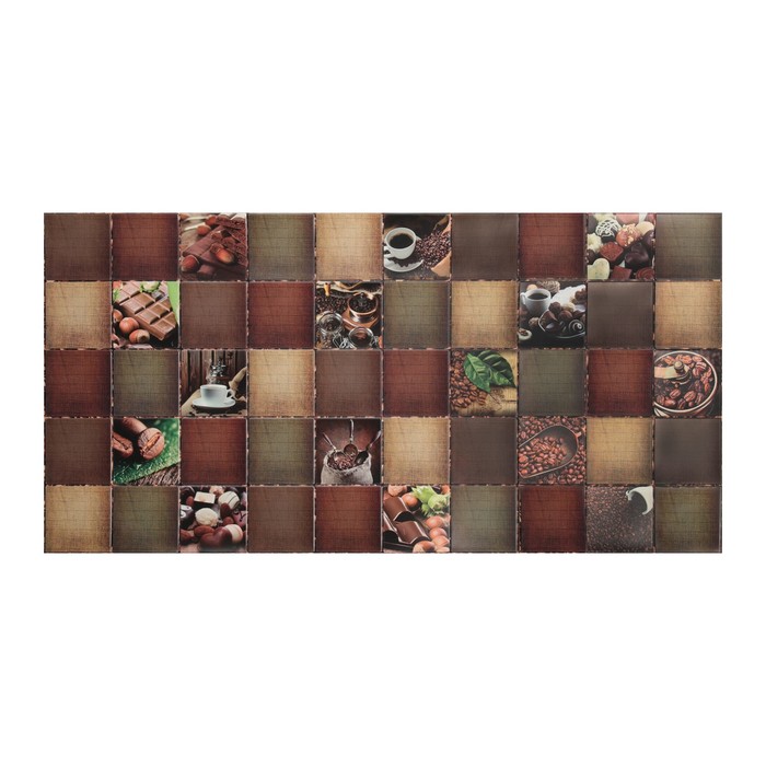 Панель ПВХ плитка Арабика 485х960х0,3мм