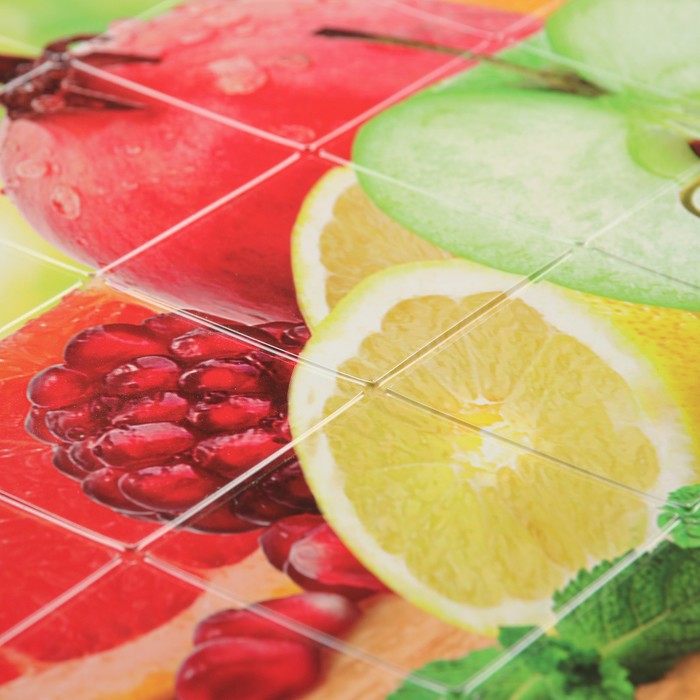 Панель ПВХ плитка Фрукты 485х960х0,3мм