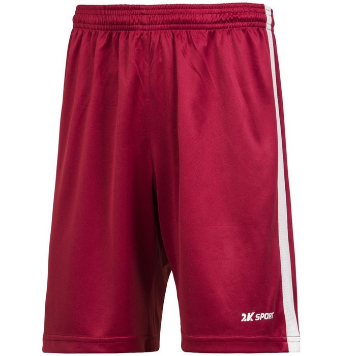 Шорты игровые 2K Sport Prime cherry-red/white, XS
